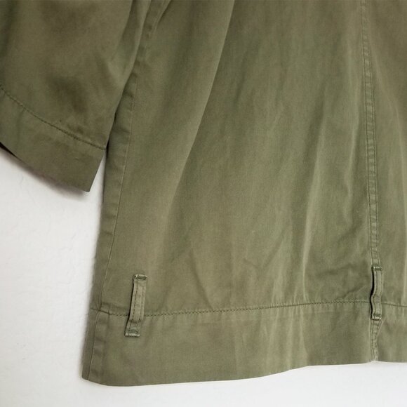 Current Elliott The Infantry Jacket Army Olive Green Utility Double Breasted XS - Picture 15 of 16